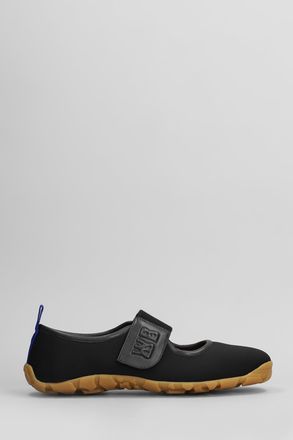 Wales Bonner Sneakers In Black Leather And Fabric