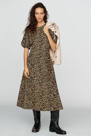 The Great. Hartford 100% Cotton Midi Dress