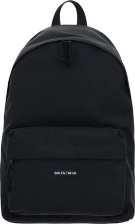 Balenciaga Explorer Rugzak - Heren - Rugzakken - Zwart - ONE Size - Polyester - Tassen