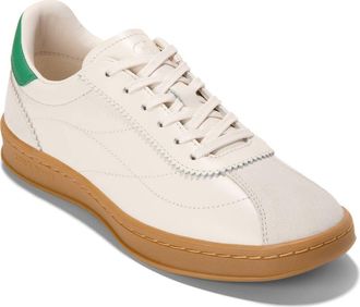Cole Haan Grand Crosscourt Brynn Sneaker in Ivory Leather/Silver Birch at Nordstrom Rack, Size 6.5