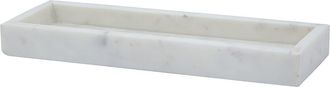 A & B Home Long Marble Tray in White at Nordstrom Rack