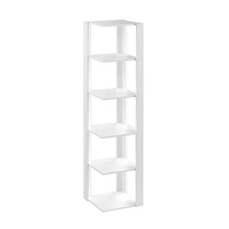 Vicco Estante De Esquina Amina, Blanco, 45 X 180 Cm