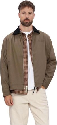 Woodbird WBPon Nickle Werkjas - Heren - Zomerjassen - Bruin - M - Jassen