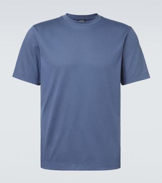 Ermenegildo Zegna Camiseta de jersey de algod&oacute;n