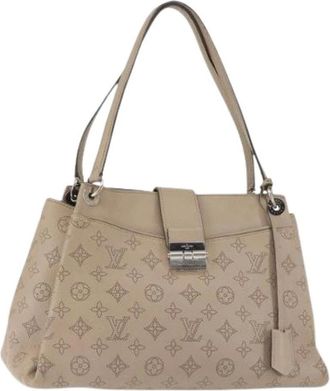 Louis Vuitton Pre-owned Shoulder Bags, female, Beige, Size: ONE SIZE Pre-owned Vintage Shoulder Bag