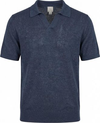 120% Lino Polo-Neck Sweater