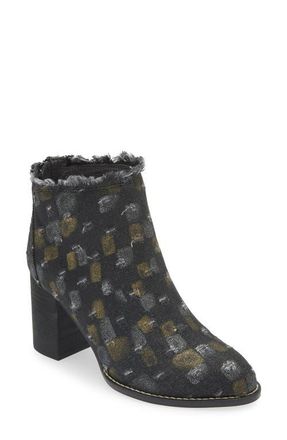Chocolat Blu Anika Bootie in Black Wash at Nordstrom, Size 7.5-8Us