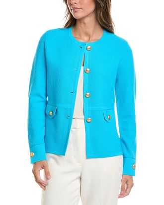 St. John Pique Day Jacket