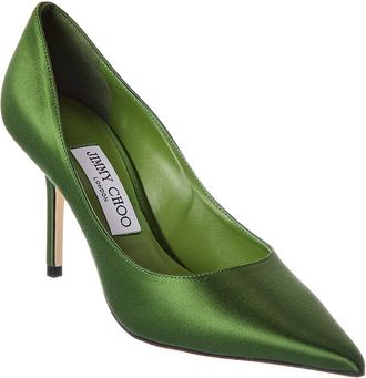 Jimmy Choo London Love 85 Satin Pump