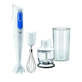 Braun Licuadora De Inmersi&oacute;n Conmini - Mq3025wh - Blanco Y Azul
