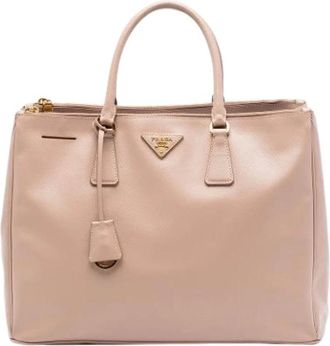 Prada Pre-owned Handbags, female, Brown, Size: ONE SIZE Pre-owned The Galleria
