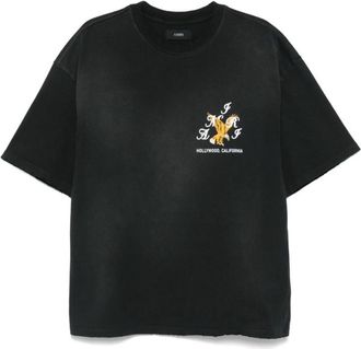 Amiri Black Logo T-shirt