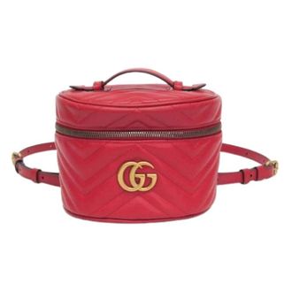 Gucci Pre-owned Quilting 598594 Backpack - - Pre-owned - Donna - Rosso - ONE SIZE