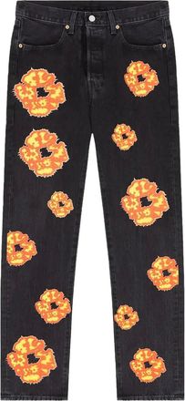 Denim Tears Jeans 501 Offset-Black - Nero