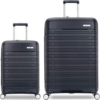 Samsonite Elevation Plus Global Carry On & Large Spinner 2-Piece Set in Midnight Blue at Nordstrom
