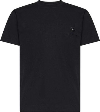 John Richmond Tops, Heren, Zwart, M, Katoen, T-shirt