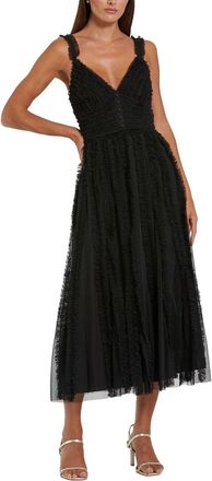 Mac Duggal Ruffle Tiered A-Line Dress