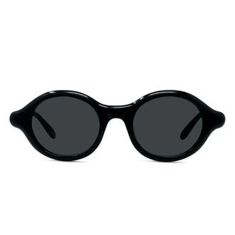 Loewe Sunglasses, unisex, Black, Size: 48 MM Slim Mini Oval Sunglasses
