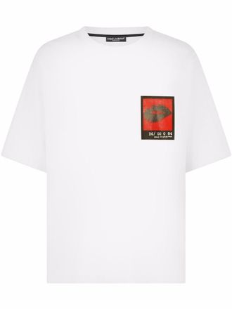 Dolce & Gabbana T-shirt con stampa - Bianco