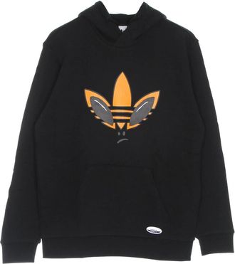adidas Lichtgewicht Hoodie met Alien Logo - Heren - Sportshirts - Zwart - L - Katoen - Fitness
