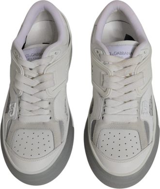 Dolce & Gabbana Mens White Dg Logo Custom 2.zero Sneakers Shoes
