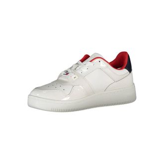 Tommy Hilfiger Leather Logo Sneaker - White