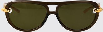 Bottega Veneta Occhiali da sole BV1418S in metallo ed acetato