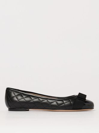 Ferragamo Ballet Flat FERRAGAMO Woman color Black