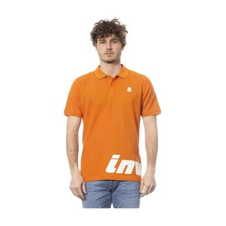 Invicta Heren, Tops, Oranje, Maat: S Katoen