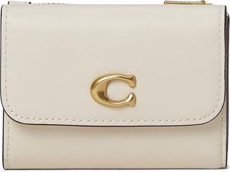 Coach Essential Card Holder Wallet Wallet Womens Handbags Chalk, Leather/Polyester
