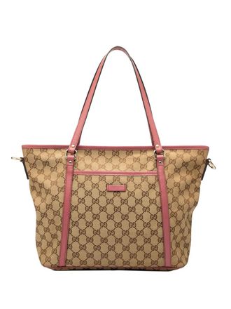 Gucci Borsa tote Joy convertibile in tela GG 2000-2015 - Marrone
