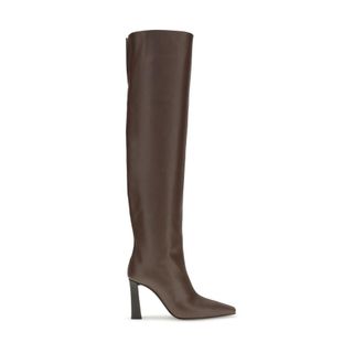 Giuseppe Zanotti Brown Leather Over The Womens Knee