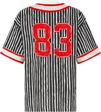 Moschino Mens Multicolor Cotton Polo Shirt