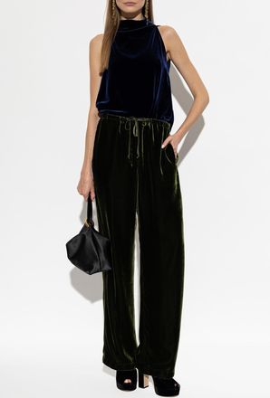 Forte_Forte Forte_forte Velvet Top, Womens, Black