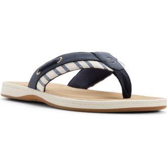 Sperry Top-Sider Sealfish Flip Flop in Navy at Nordstrom Rack, Size 7.5