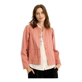 In Front Casandra Jacket Antique Rose Blazer - female - IN FRONT - Light Jackets - Pink - 2XL - Jackets