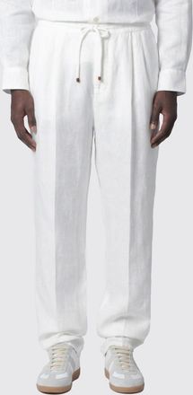 Brunello Cucinelli Pantaloni con coulisse Brunello Cucinelli in lino