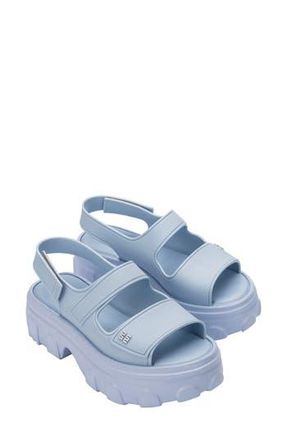 Melissa Ella Move Platform Sandal in Blue at Nordstrom Rack, Size 10