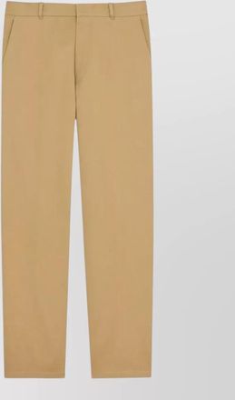 Saint Laurent cotton gabardine chino trousers belt loops