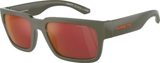 Arnette AN4326U Samhty 28546Q Mens Sunglasses Green Size 55