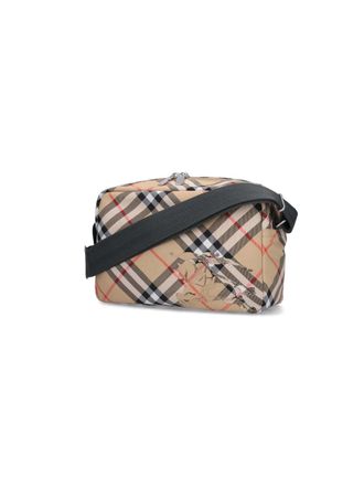 Burberry Mens Bags Beige Polyester