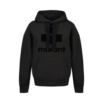 Isabel Marant Mansel Sweatshirt - Dames - Hoodies - Zwart - 3XS - Katoen - Hoodies & sweatvesten
