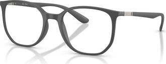 Ray-Ban 52mm Irregular optical glasses in Grey at Nordstrom