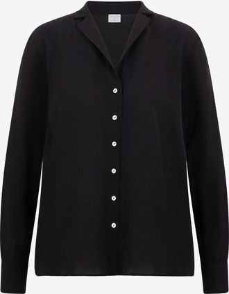 Artigiano Lang&auml;rmeliges Hemd aus Seide Jennifer