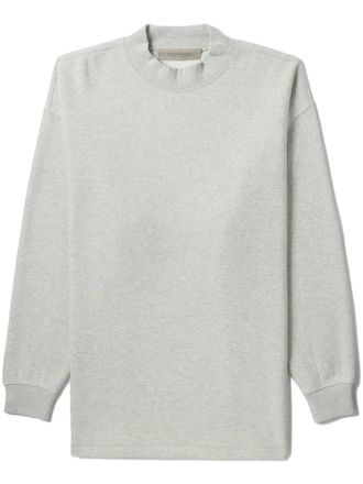 Fear of God Essentials Relaxed Crewneck Light Oatmeal - men - Polyester/Cotton - M - Neutrals