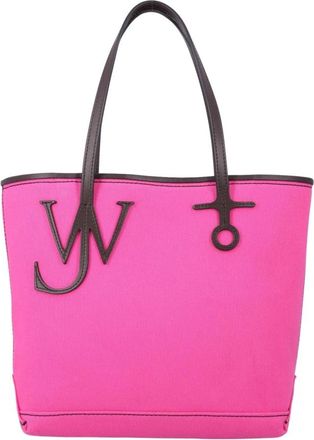 J.W.Anderson Small Anchor Tote - Heren - Shoppers - Roze - ONE Size - Leer - Tassen