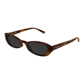 Saint Laurent SUE Zonnebril - unisex - Accessoires - Bruin - Maat: 51 MM