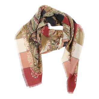 Etro Accessoires, Dames, Veelkleurig, ONE Size, Wol, Aida Shawl