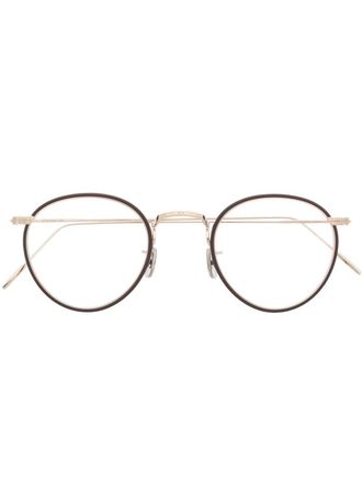 Eyevan 7285 717 bril met rond montuur - Goud