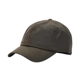 Barbour Wax Sportpet - Heren - Petten - Groen - ONE Size - Katoen - Accessoires